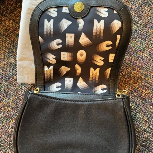 Marc Jacobs Black Leather Shoulder Bag - Picture 2 of 2